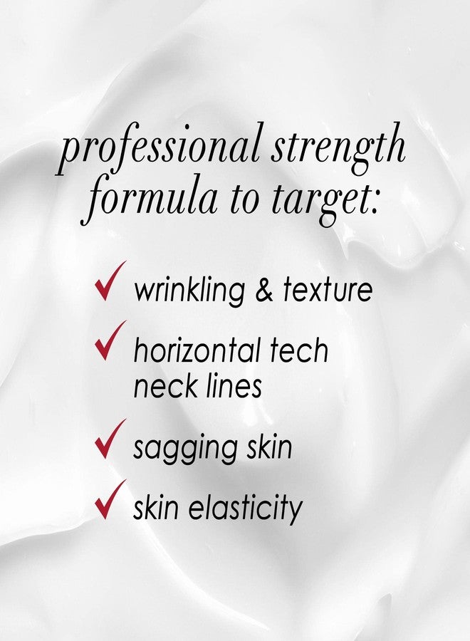 Dermelect Self-Esteem Neck Firming Lift Professional - Anti Aging Cream with Agefinity, Squalene, Green Tea Toning Hydrating Firming Treatment for Crepey Sagging Skin, Tech Neck 2 oz - Image 2